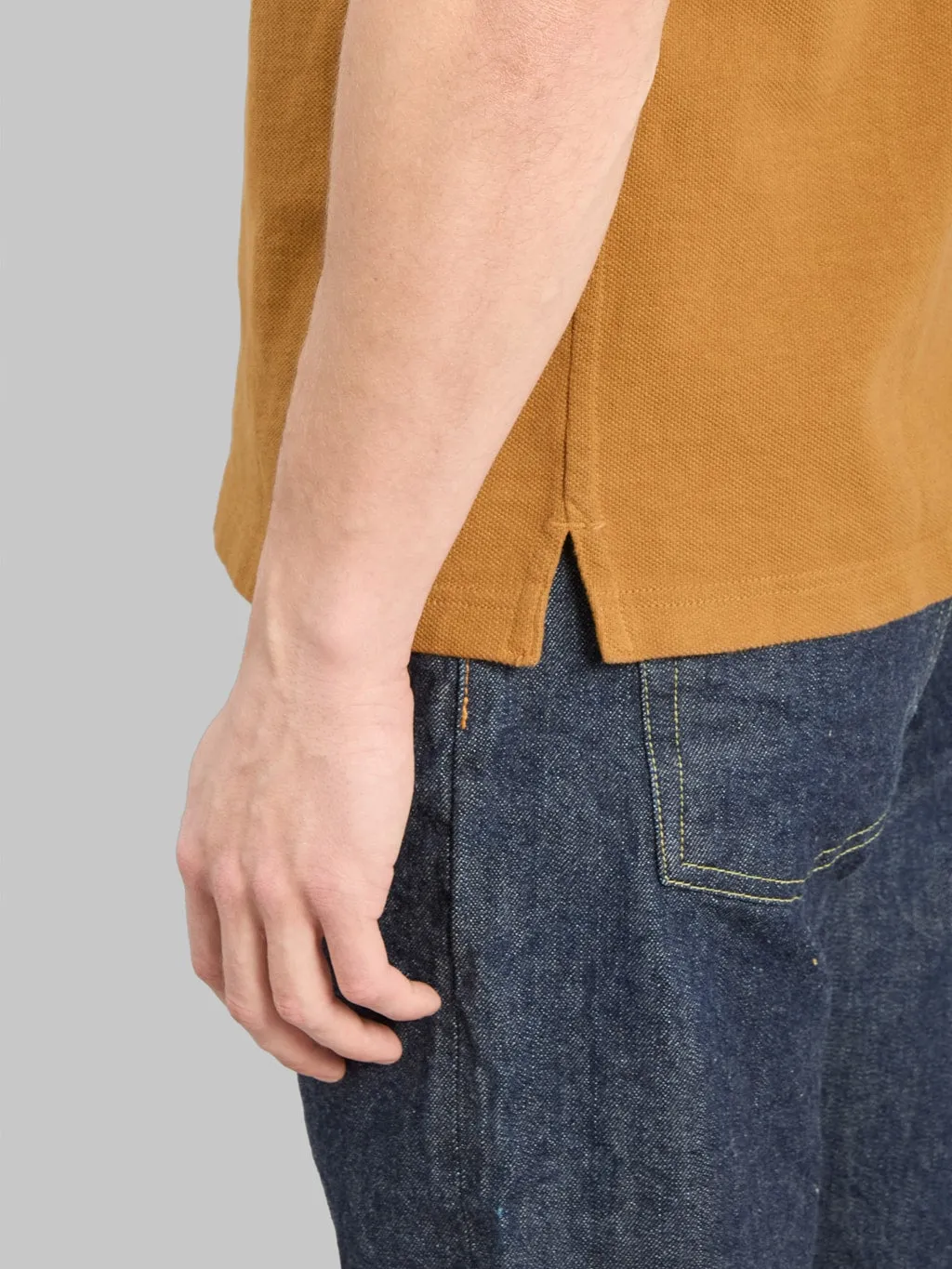 UES Polo Shirt Mustard