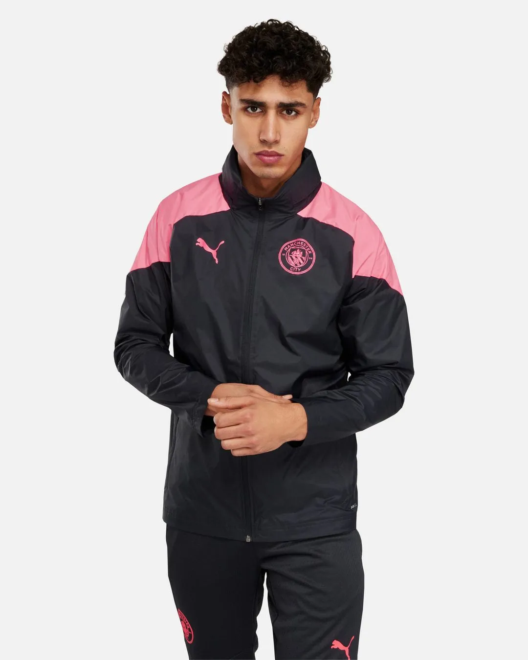 Veste Coupe-Vent Manchester City  - Noir