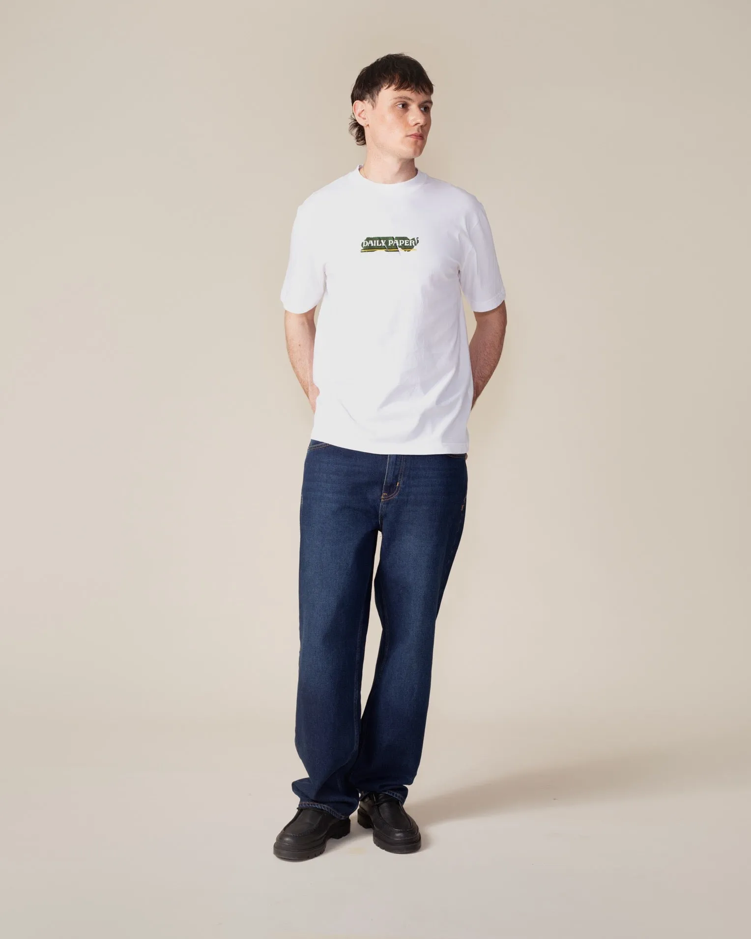 White Sticker T-Shirt