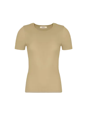 Women's 365 Lightweight Rib T-Shirt—maitake beige