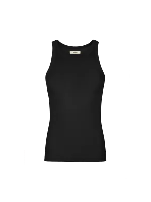 Women's 365 Lightweight Rib Tank Top—black
