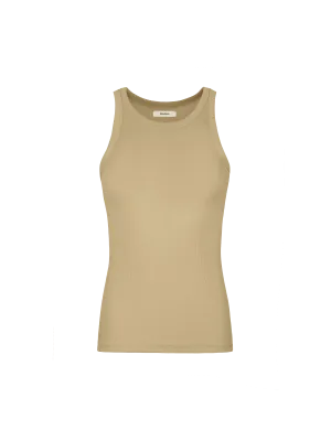 Women's 365 Lightweight Rib Tank Top—maitake beige