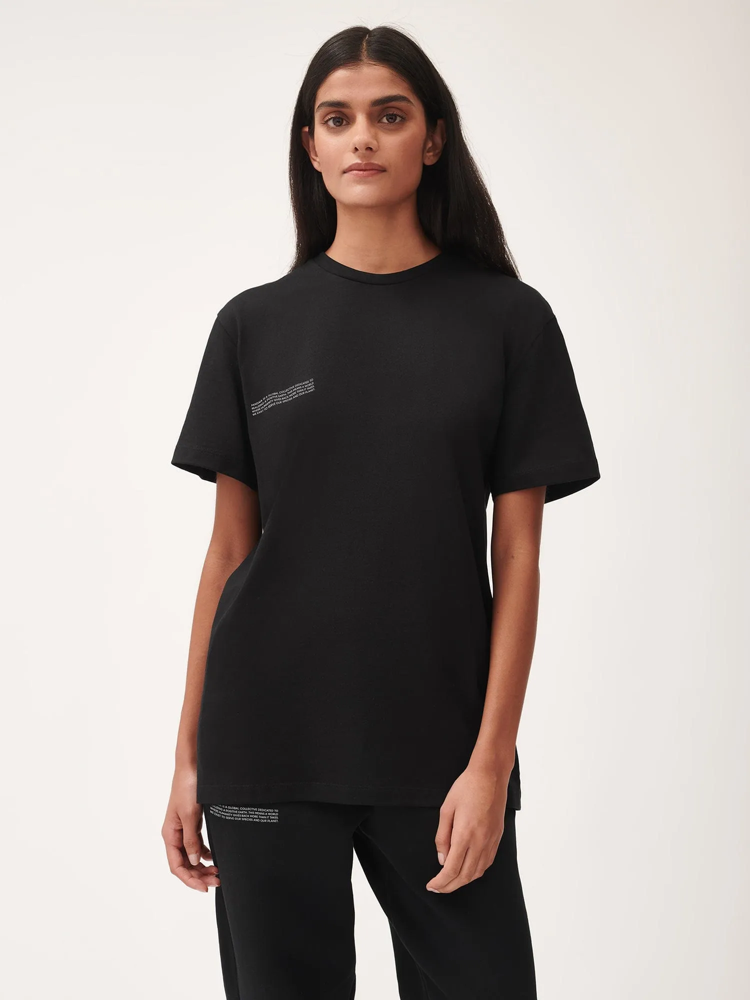 Womens 365 Midweight T-shirt—Black