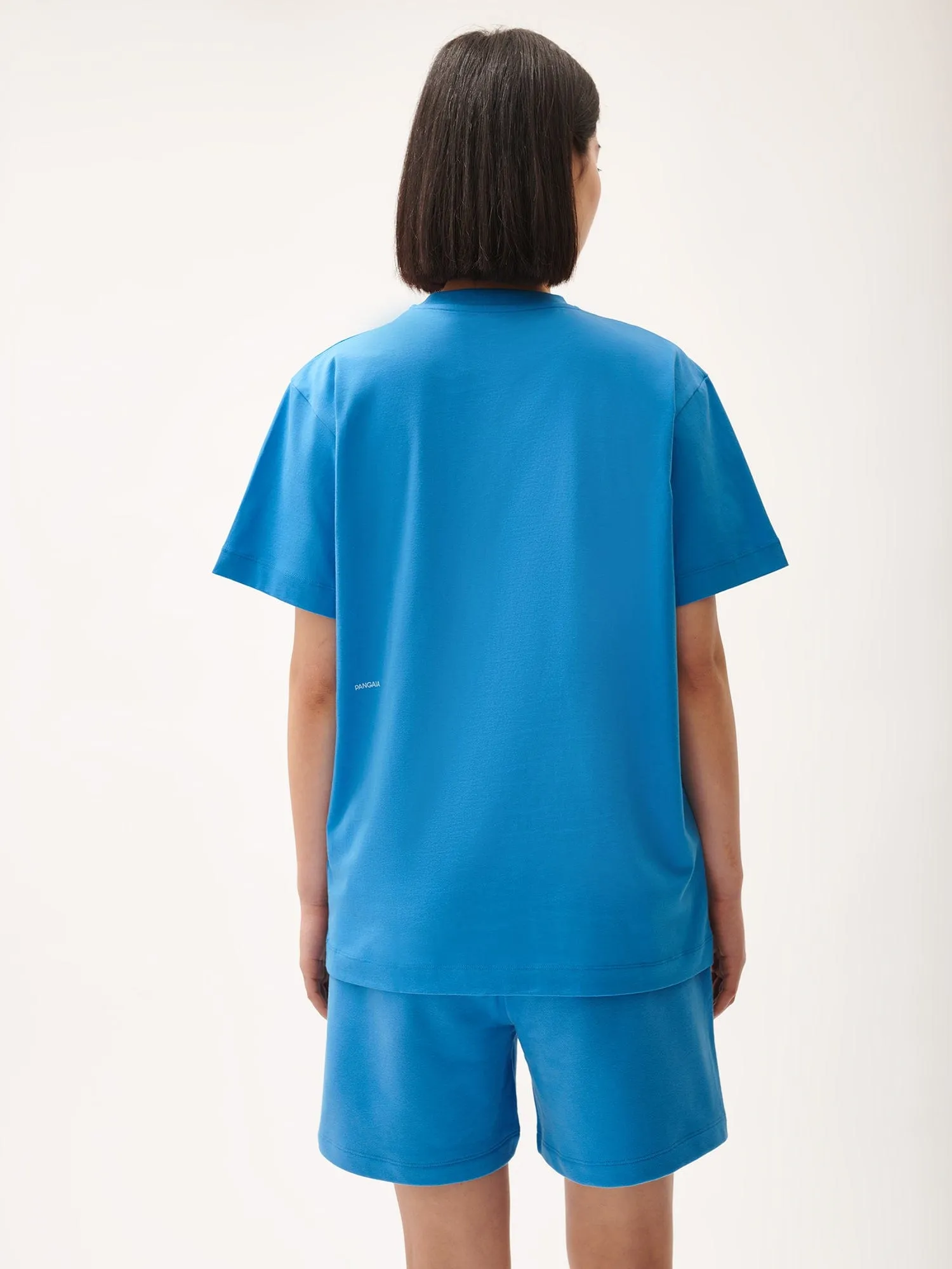 Womens 365 Midweight T-shirt—geyser blue